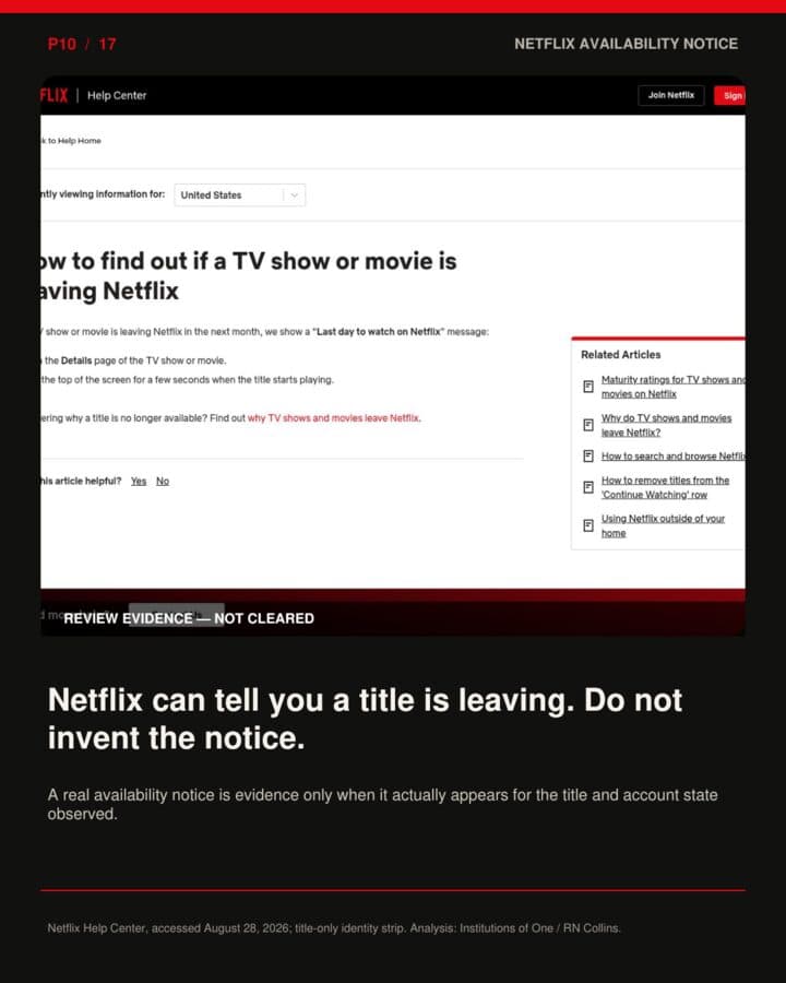 Netflix title-availability notice visual study cover